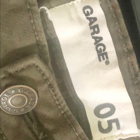 Garage Army Green Jeans - Picture 2 of 2
